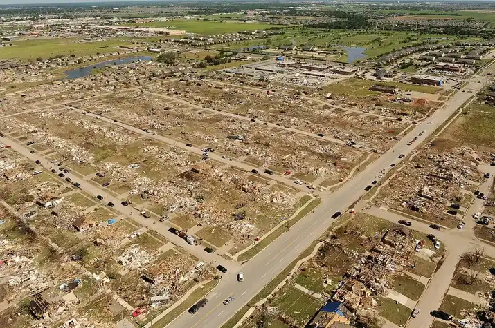 Electrical service area - Moore
